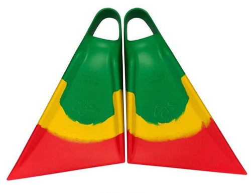 Invert Style Swim Fins Hawaiian Rasta